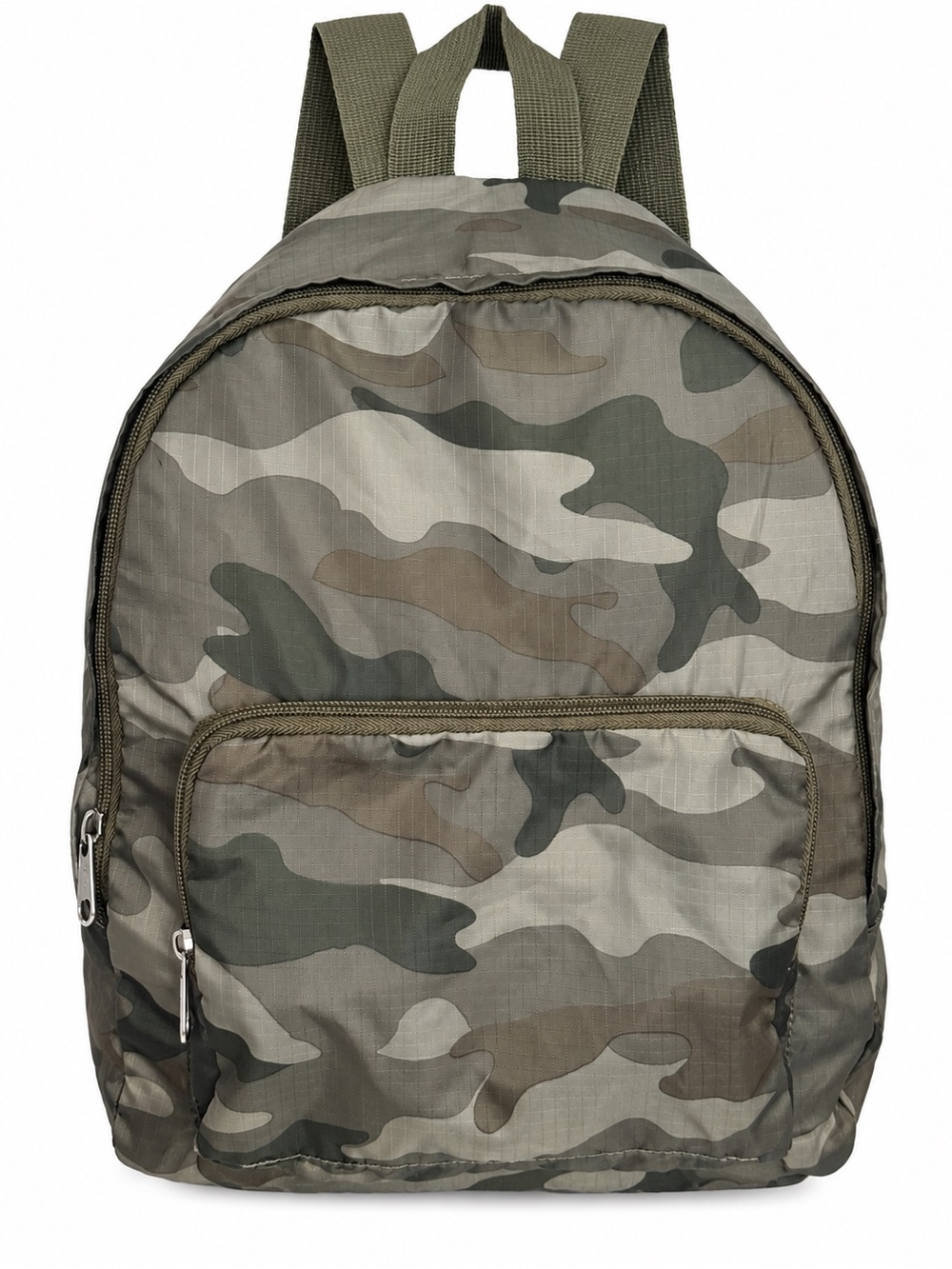 Old Navy Camouflage Backpack - Olive Green & Tan